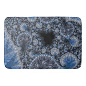 Tapis De Bain Bleus Abstract (Devant)