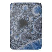 Tapis De Bain Bleus Abstract (devant Vertical)