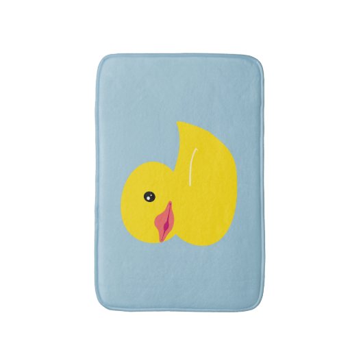 Tapis De Bain Bleus layette mignons de canard (Devant (Vertical))