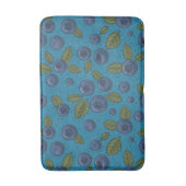 Tapis De Bain Bleus sur bleu (Devant (Vertical))