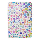 Tapis De Bain Blobs aquarelle (devant Vertical)