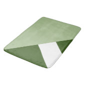 Tapis De Bain Bloc de couleur moderne 2 (Angle)