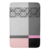 Tapis De Bain Bloc de couleurs rétroactif (devant Vertical)