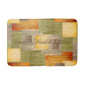 Tapis De Bain Blocs couleur automne (Devant)