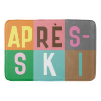 Blocs de couleur après ski