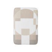 Tapis De Bain Blocs Géométriques Doux – Simples et Élégants (Devant (Vertical))