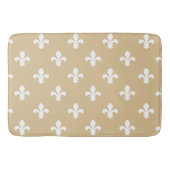 Tapis De Bain Blonde Neutral Fleur de Lys (Devant)