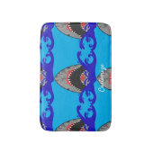 Tapis De Bain Bloody Shark Jaws Thunder_Cove (Devant (Vertical))