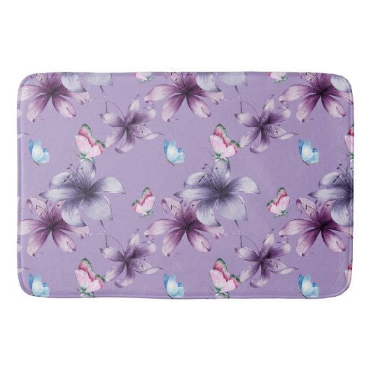 TAPIS DE BAIN BLOOM ET BOUTEILLES DE MINUIT (Devant)