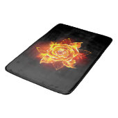 Tapis De Bain Blooming Fire Rose (Angle)