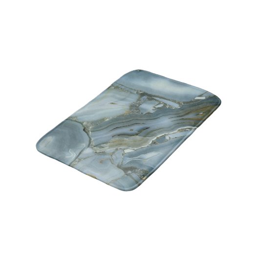 Tapis De Bain Blue agate (Angle)