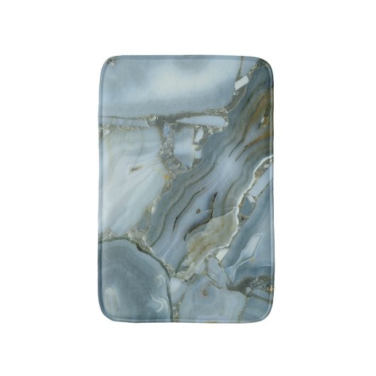 Tapis De Bain Blue agate (Devant (Vertical))