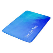 TAPIS DE BAIN BLUE CRÉER VOTRE DOORMAT GAGNÉ (Angle)
