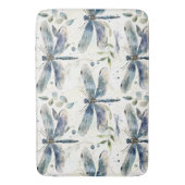 Tapis De Bain Blue Dragonflies (devant Vertical)