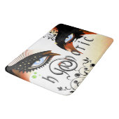 Tapis De Bain Blue Eyes Mode maquiller (Angle)
