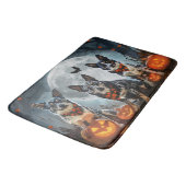 Tapis De Bain Blue Heeler Halloween Épouvantable (Angle)