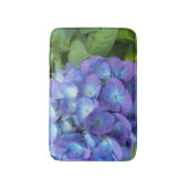 Tapis De Bain Blue Hydrangea Petals Floral (Devant (Vertical))