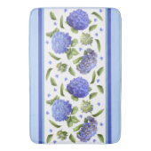 Tapis De Bain Blue Hydrangeas (devant Vertical)