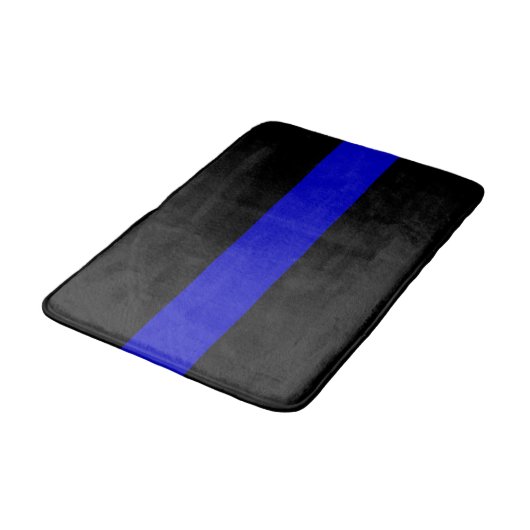 Tapis De Bain Blue Line mince (Angle)
