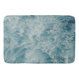 Tapis De Bain Blue Ocean Summer Beach Waves