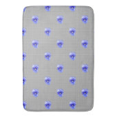 Tapis De Bain Blue Pansy (devant Vertical)