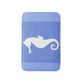 Tapis De Bain Blue Seahorse (Devant (Vertical))