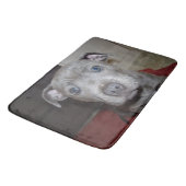 Tapis De Bain Blue Staffordshire Bull Terrier Chiot, Bathmat (Angle)