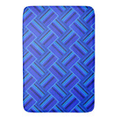 Tapis De Bain Blue stripes (devant Vertical)