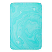 Tapis De Bain Blue Water Drops piscine d'été fête d'anniversaire (devant Vertical)