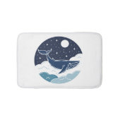 Tapis De Bain Blue Whale Dream (Devant)