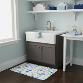 Tapis De Bain Blue Wildflower Meadow