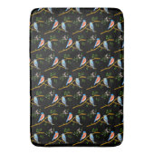 Tapis De Bain Bluebirds noir (devant Vertical)
