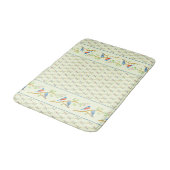 Tapis De Bain Bluebirds Pair Jaune (Angle)