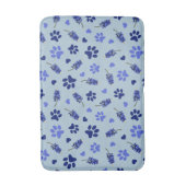 Tapis De Bain Bluebonnet Dog Bowl Mat - Texas Feating Mat (Devant (Vertical))