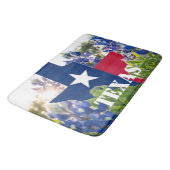 Tapis De Bain Bluebonnets Blue Flowers Texas texan Floral (Angle)