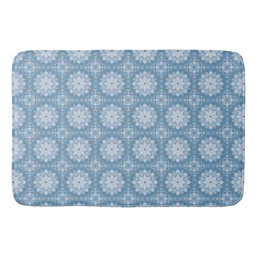 Tapis De Bain Blues d'hiver (Devant)
