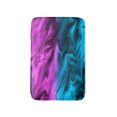 Tapis De Bain Blurred arrière - plan à la mode pourpre et bleu (Devant (Vertical))