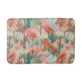 Tapis De Bain Blush Desert Bloom Watercolor Garden (Devant)