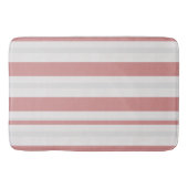 Tapis De Bain Blush Nordic Rayure (Devant)