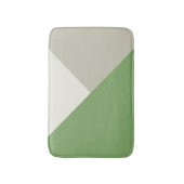 Tapis De Bain Bocre couleur vert beige (Devant (Vertical))