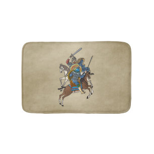 Tapis De Bain Bogatyr russe médiéval