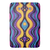 Tapis De Bain Boho Abstrait coloré 4 (devant Vertical)