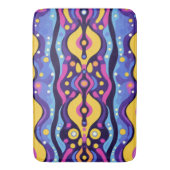 Tapis De Bain Boho Abstrait coloré 9 (devant Vertical)