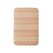 Tapis De Bain Boho Aztec Mousse (Devant (Vertical))