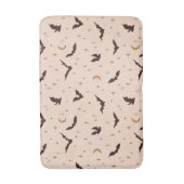 Tapis De Bain Boho Bats et étoiles Motif d'Halloween (Devant (Vertical))