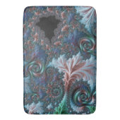 Tapis De Bain Boho coloré super Hippie Mandelbrot Fractal Art (devant Vertical)