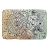 Tapis De Bain Boho Mandala Bohemian Art (Devant)