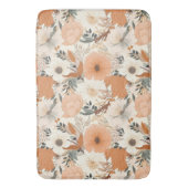Tapis De Bain Boho style fleurs couleurs motifs (devant Vertical)