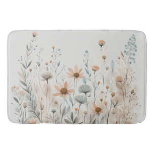 Tapis De Bain Boho Wildflower