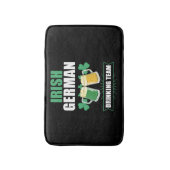 Tapis De Bain Boire irlandais amusant Jour St Patrick (Devant (Vertical))